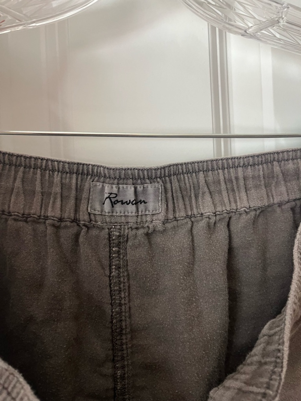 Womens Rowan Casual Gray Shorts - Picture 3 of 3